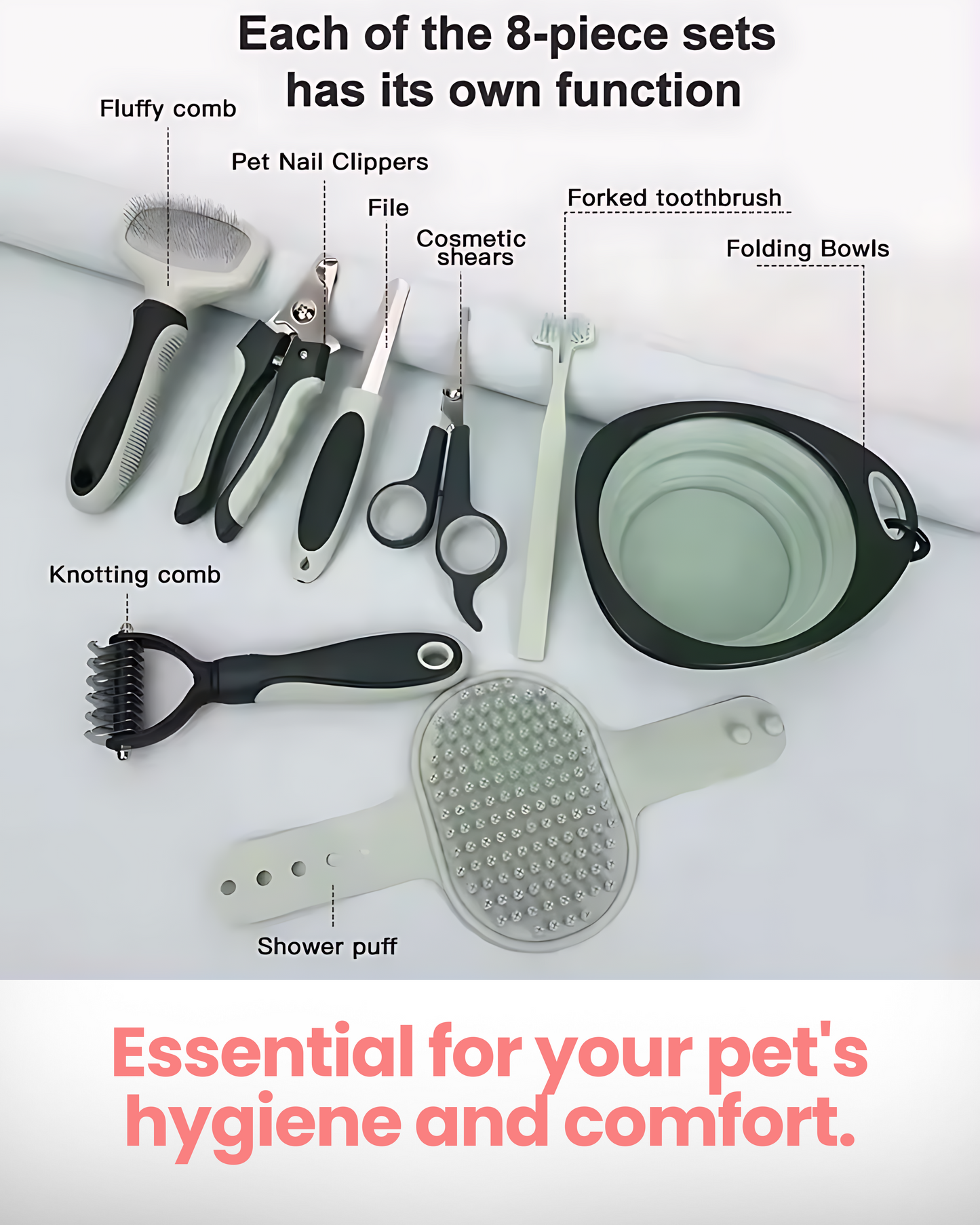 Premium Pet Grooming Kit - Signature Edition – Complete Pet Care for Home & Travel